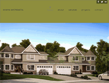 Tablet Screenshot of evansarchitects.com